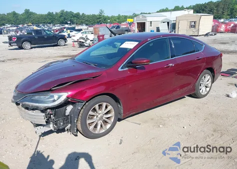 2015 Chrysler 200 C from USA, damaged, VIN 1C3CCCCG1FN711835